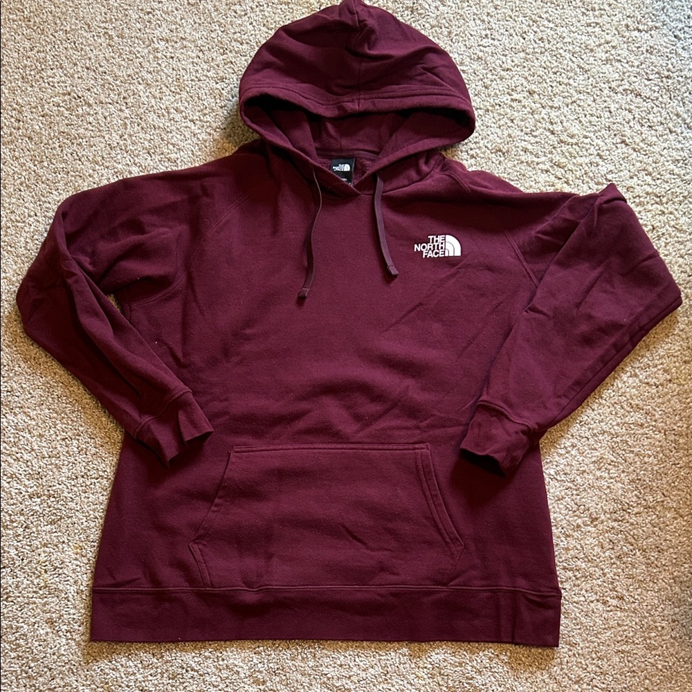 The North Face Burgundy Hoodie
